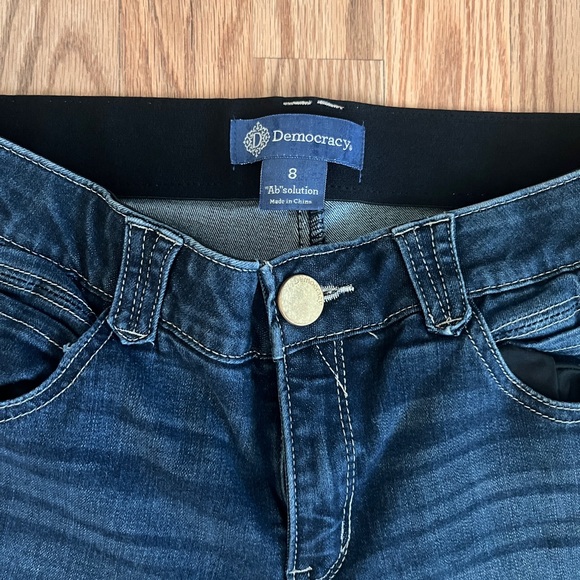 Democracy Women’s Ab Solution Jeans - Size 8 - Picture 3 of 6